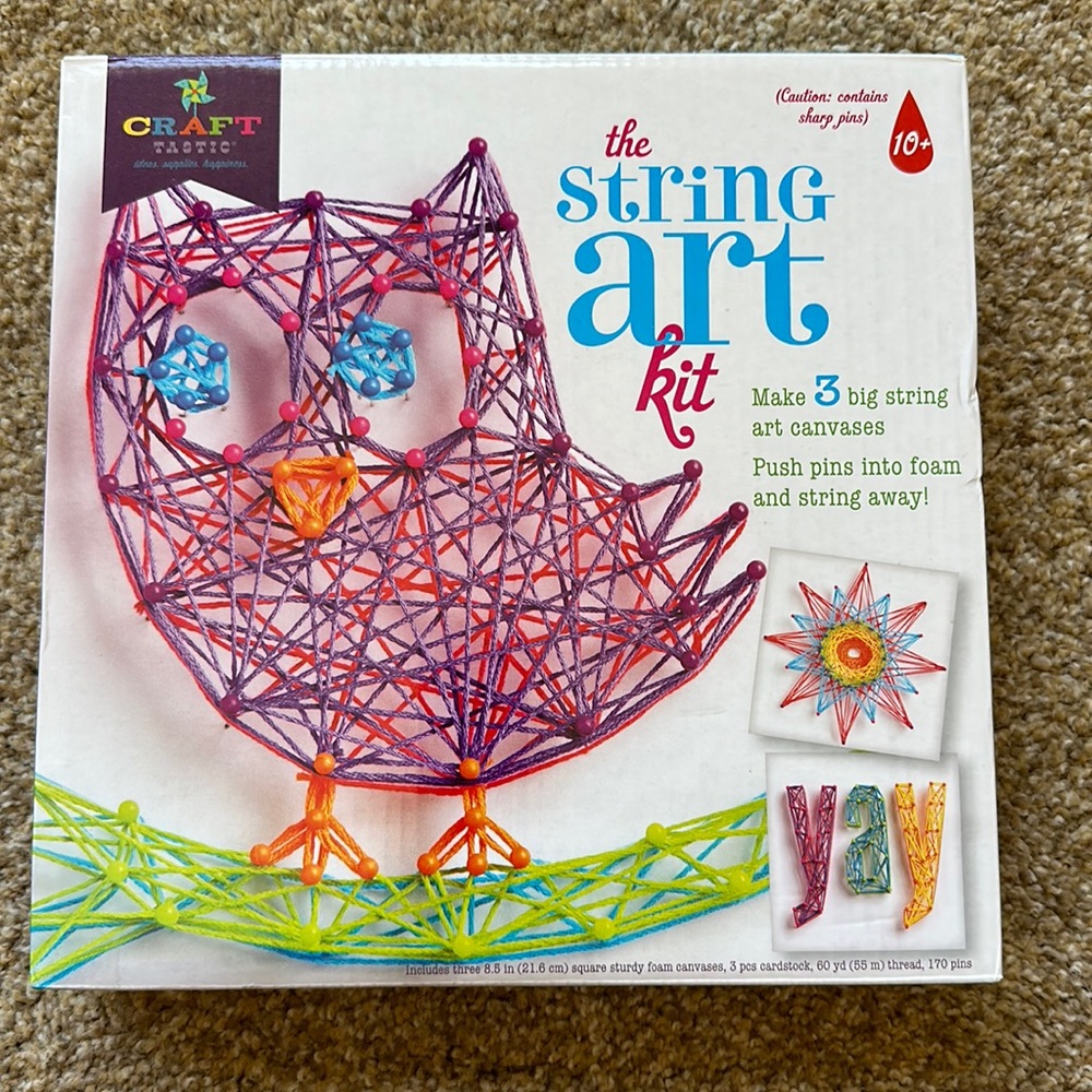 Craft-tastic String Art Kit New in box